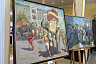 В Саратове представили дипломные работы художников и образцы оружия из зоны СВО
